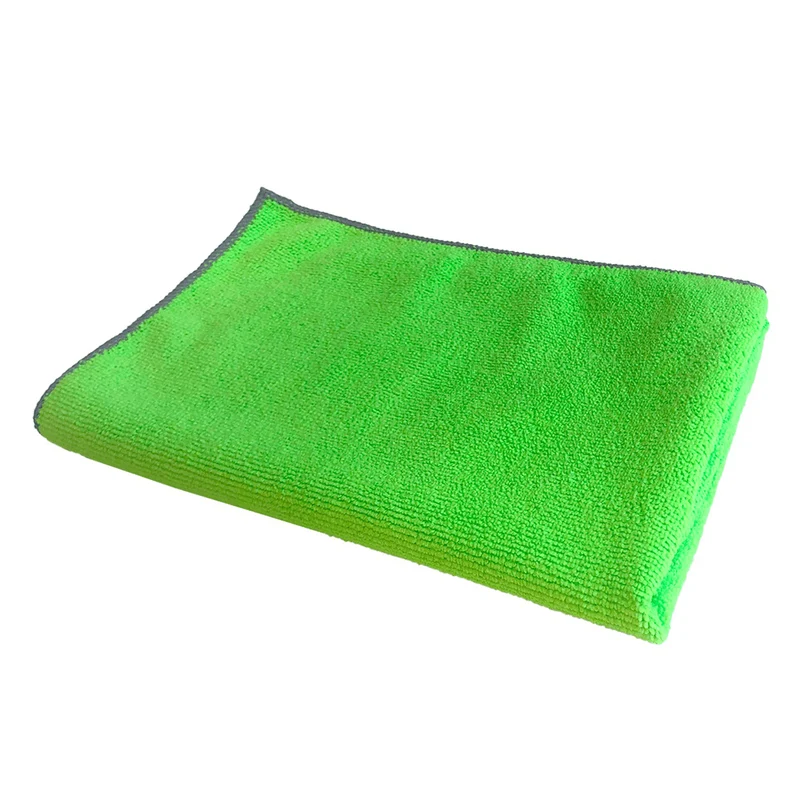 Serpillère microfibre 60x80cm vert ultra-épais (1pc)