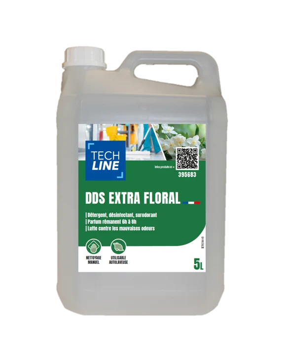 DETERGENT DESINFECTANT SURODORANT DDS EXTRA TECHLINE FLORAL 5L