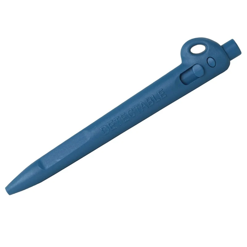 STYLO RÉTRACTABLE ROUGE ELEPHANT ENCRE BLEUE detectable X50