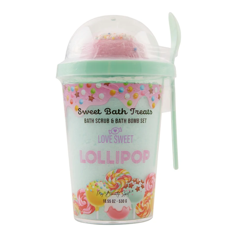 My Beauty Spot Bath Scrub and Bath Bomb Set