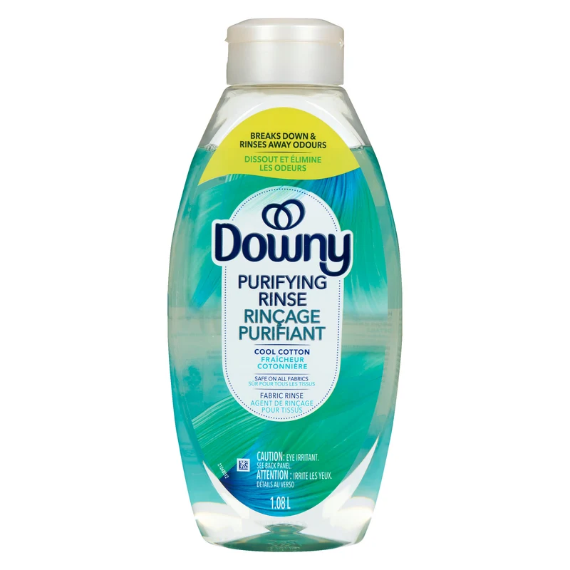 Downy Cool Cotton Purifying Laundry Fabric Rinse, 1.08 L