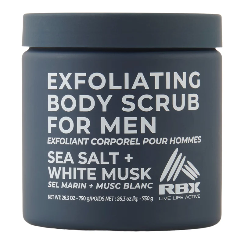 RBX Body Scrub Sea Salt + White Musk, 550 g