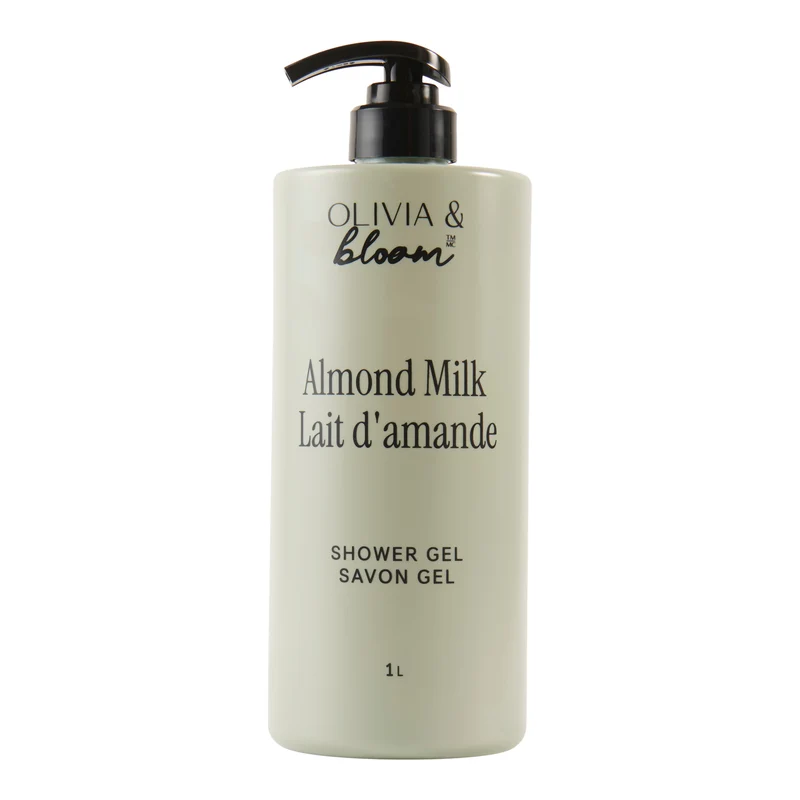 Olivia & bloom Shower Gel Almond Milk, 1 L
