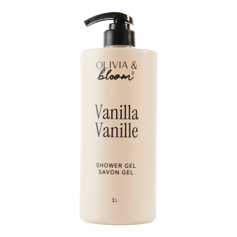 Olivia & bloom Shower Gel Vanilla, 1 L