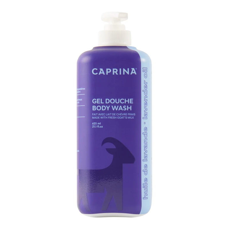 Caprina Body Wash Lavender Oil, 625 ml