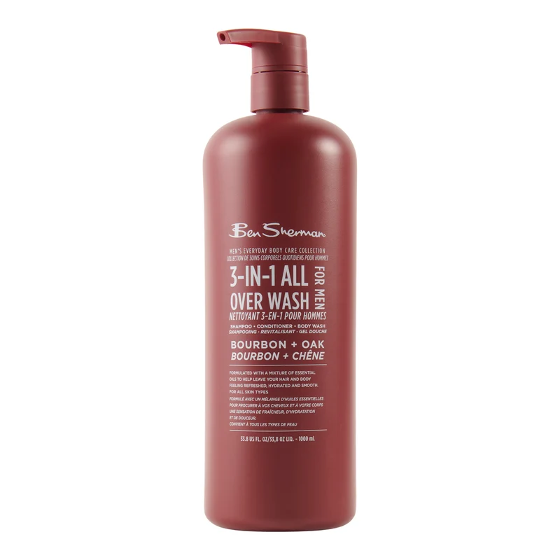 Ben Sherman 3-in-1 All Over Wash, Bourbon + Oak