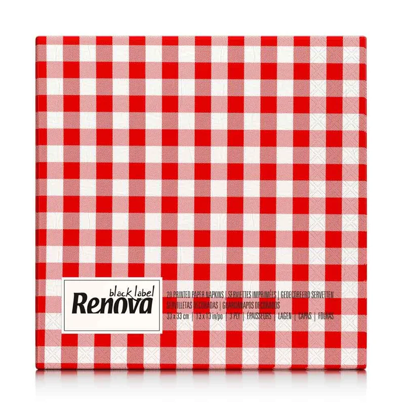 Renova Picnic Napkins, 20-Pack