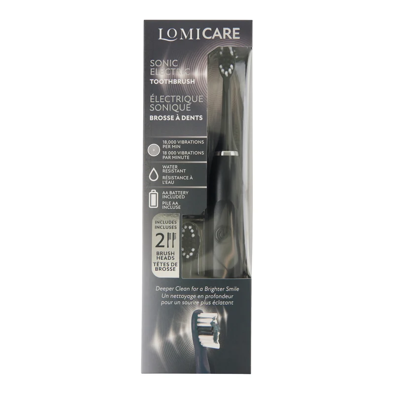 Lomicare Electric Toothbrush, Black