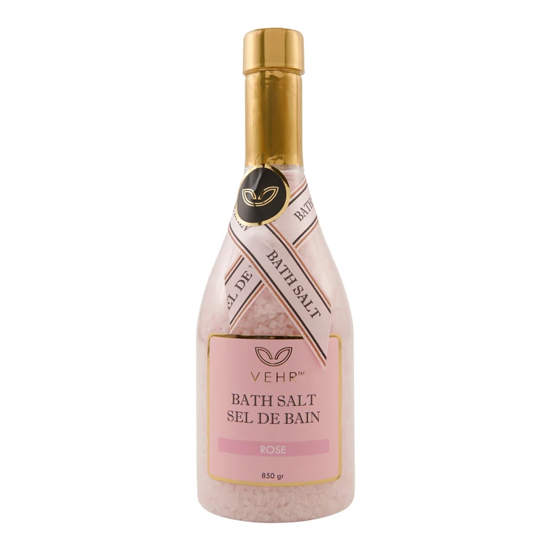 Vehr Bath Salt Rose, 850 g