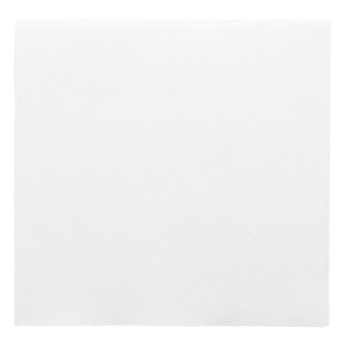 Serviettes de table airlaid 40x40cm blanche - 800 pcs
