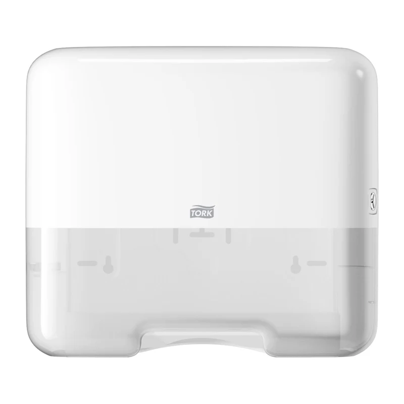 DISTRIBUTEUR D’ESSUIE-MAINS PLIÉS MINI TORK® H3 BLANC