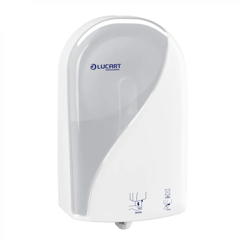DISTRIBUTEUR DE PAPIER TOILETTE À DÉCOUPE AUTOMATIQUE MAXI JUMBO IDENTITY BLANC