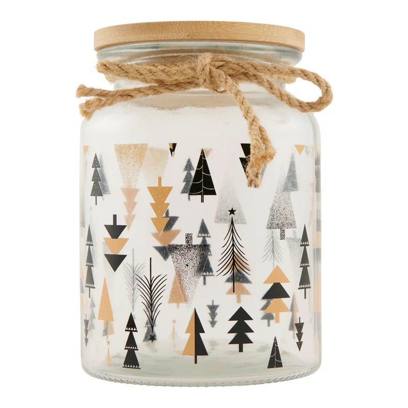 Debbie Travis® Glass Canister, 650-ml.