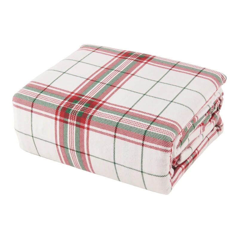 Printed Flannel Sheet Set, Twin, 3 Piece