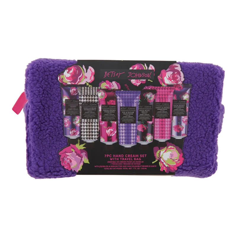 Betsey Johnson Hand Cream Set, 7-Pack