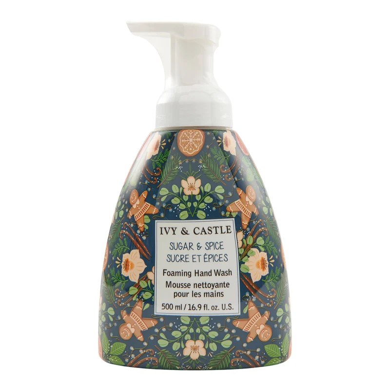 Ivy & Castle Christmas Foaming Hand Wash, Assorted, 500 ml