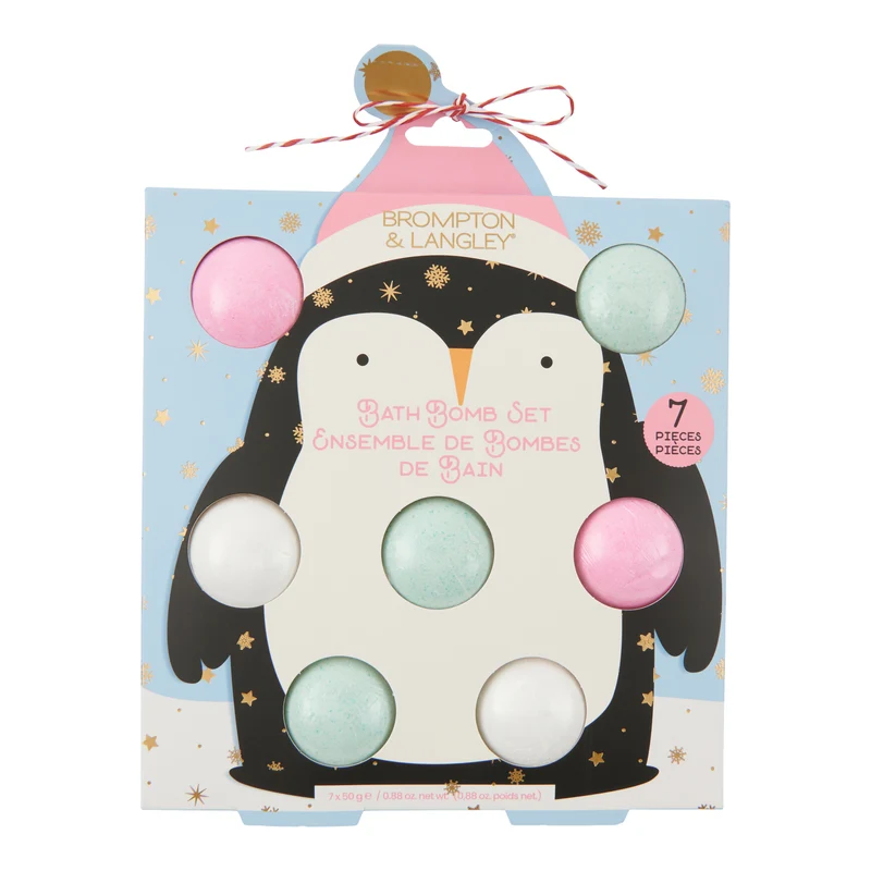 Brompton & Langley Mini Bath Bombs, 7-Pack
