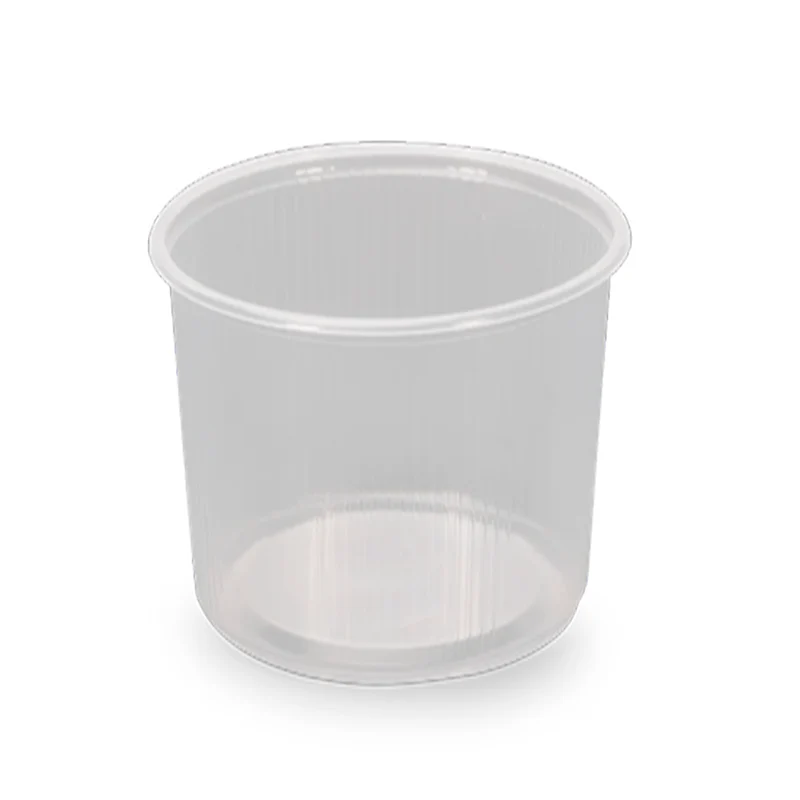 Raviers ronds pp (micro-ondables) 500ml - 100 Pcs
