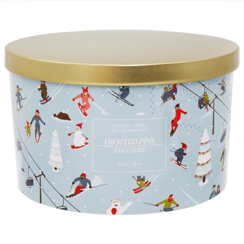 HomeStyles 3-Wick Jar Candle, 14-oz.