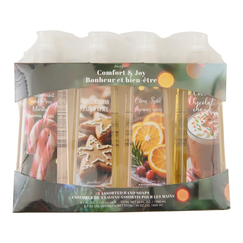 Johnson Parker Comfort And Joy Hand Soap, 4-Pack