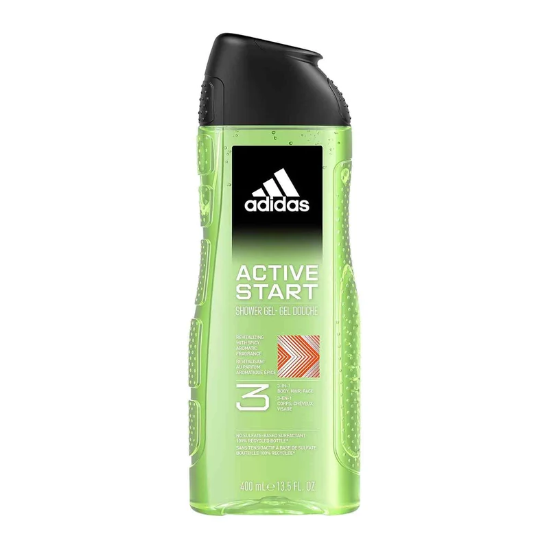Adidas Shower Gel 3 in 1, Active Start, 400 ml