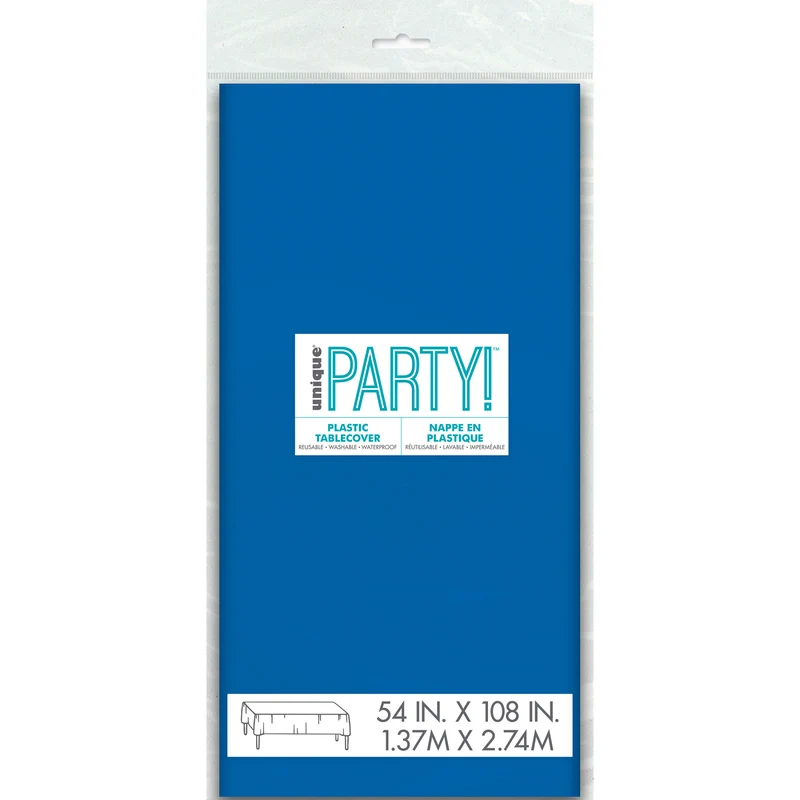 Royal Blue Table Cover, 108-in