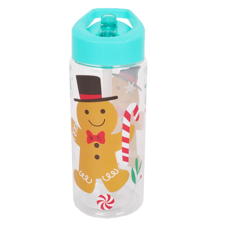 Giant Value Kids Holiday Bottle With Straw-16-oz.