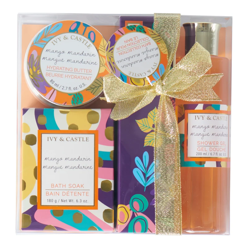 Ivy & Castle Bath and Body Collection, 3-Piece