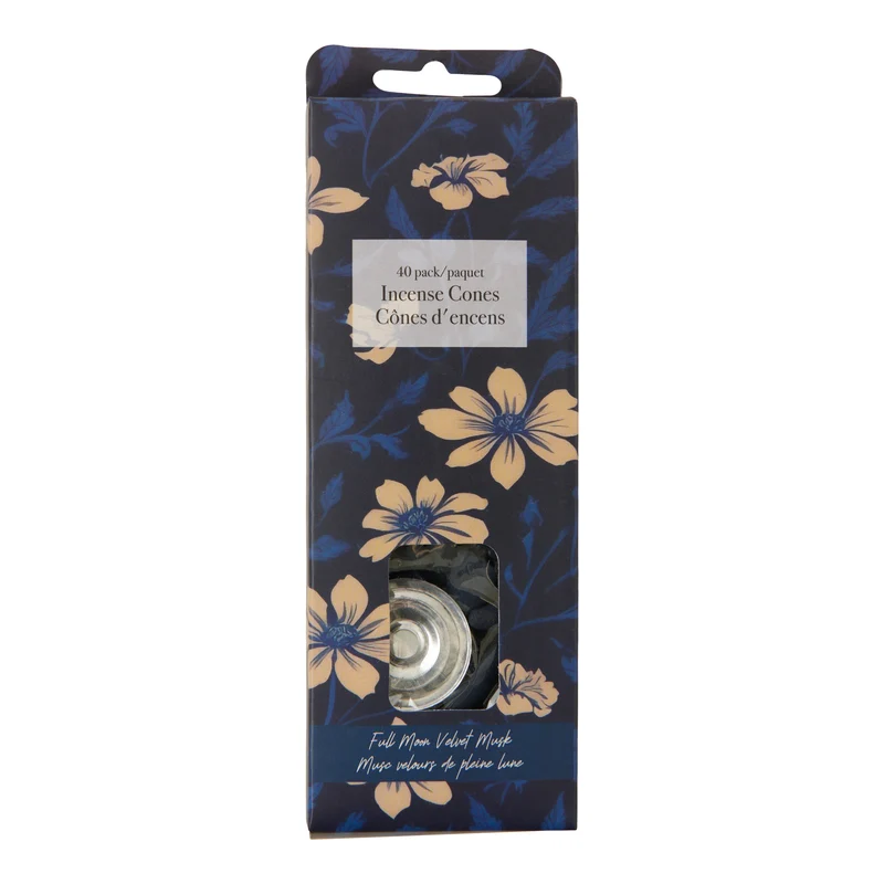 HomeStyles Incense Cones, 40-Pack