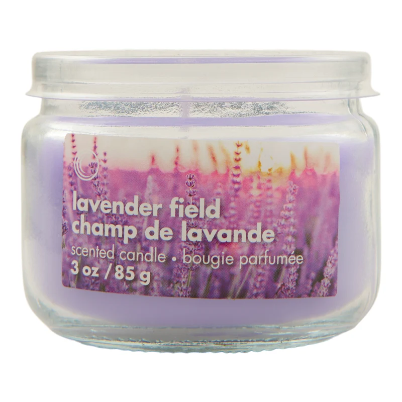 Lavender Field Jar Candle, 3-oz