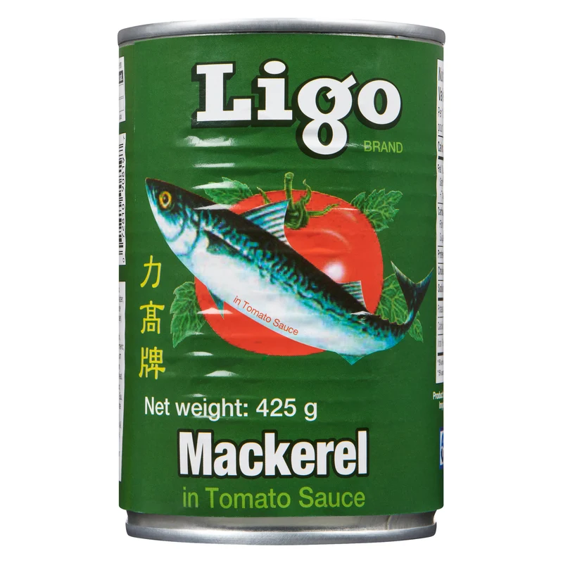 Ligo Mackerel in Tomato Sauce, 425-g