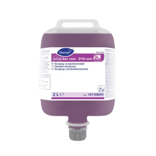 Suma Bac D10 Conc détergent désinfectant TP2/TP4 (3x2L)
