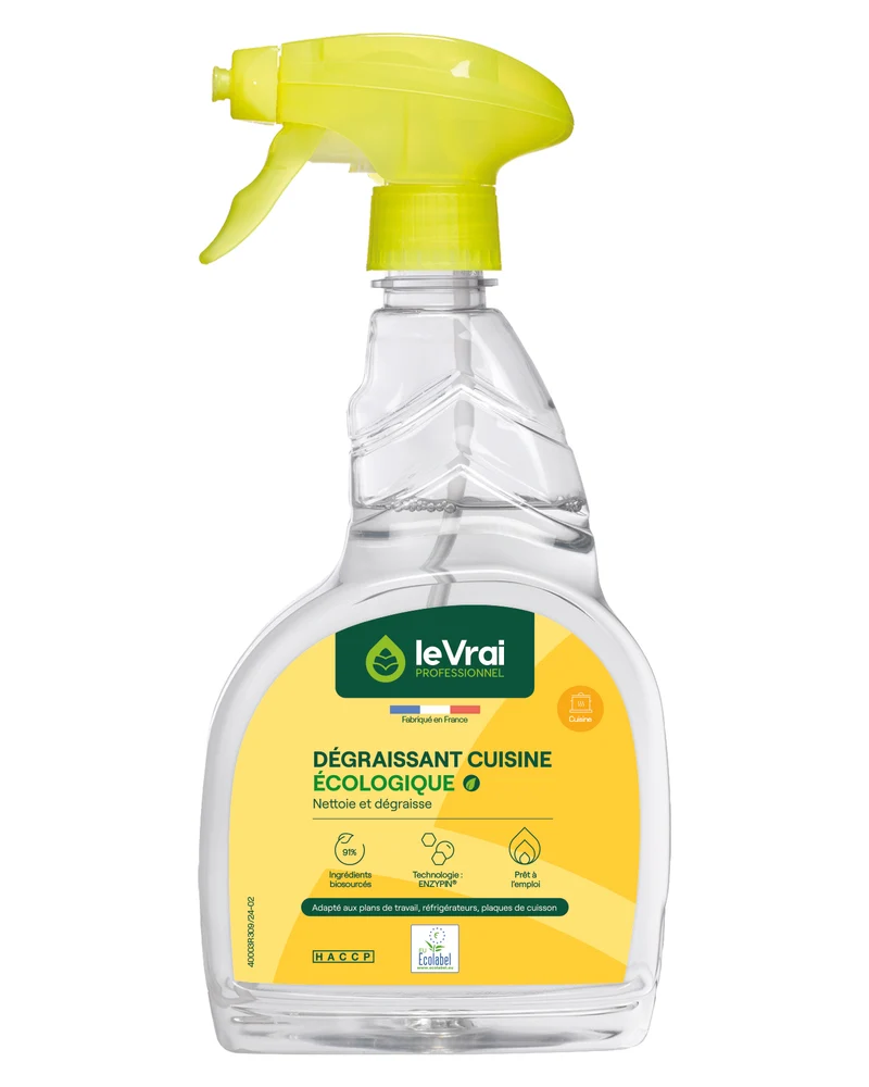 DEGRAISSANT CUISINE LE VRAI PROFESSIONNEL ECOLABEL EU 750ML