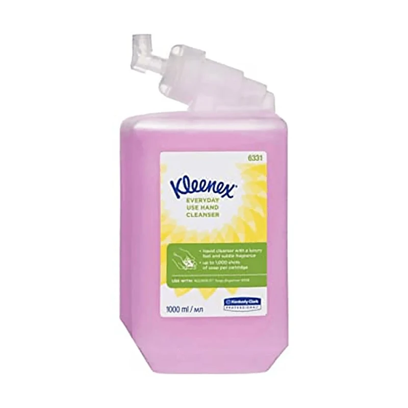 KLEENEX - SAVON MAINS PARFUM FLORAL RECHARGE - 1L