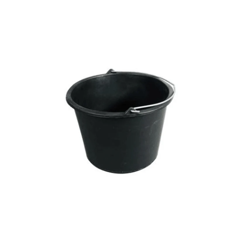 Seau noir gradué 12L