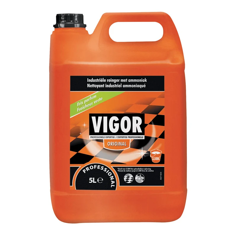 VIGOR nettoyant sol Original - dégraissant surfaces (frais) 5L