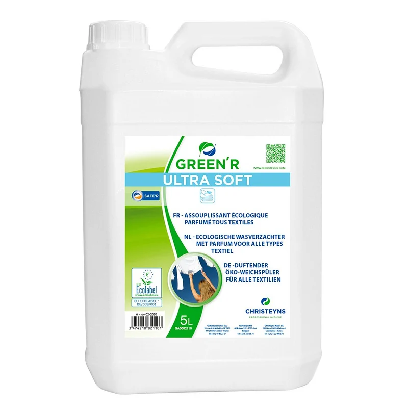 Adoucissant écologique GREEN'R Ultra Soft (5L)