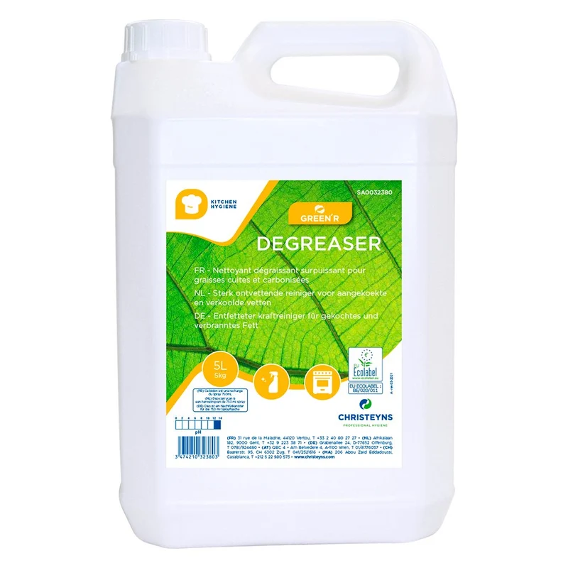 Dégraissant écologique pour cuisine GREEN'R (5L)