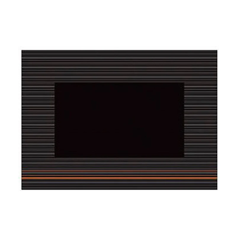 Set de table noir/orange (500Pc)