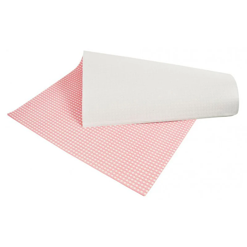 Papier duplex vichy rose 40x50cm (15kg)