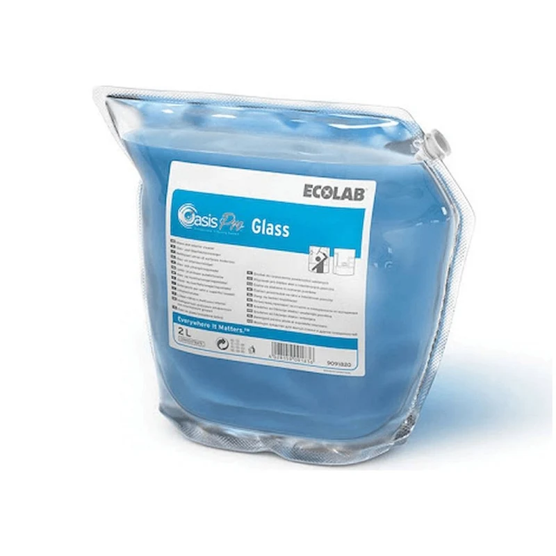 Oasis pro glass : nettoyant pour vitres & surfaces 2L - ECOLAB