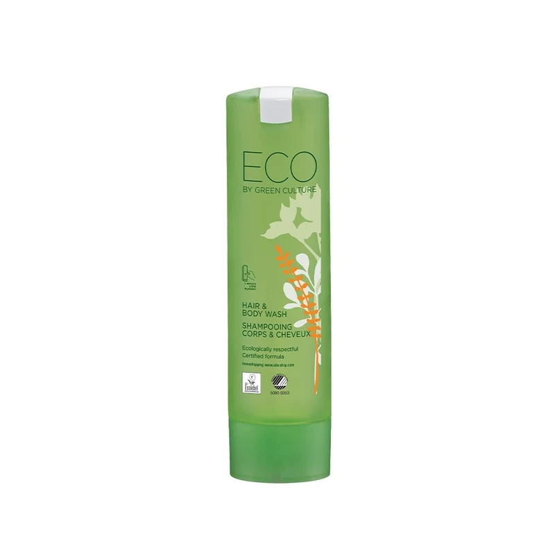Shampooing corps & cheveux écologique 300ml (30pcs)
