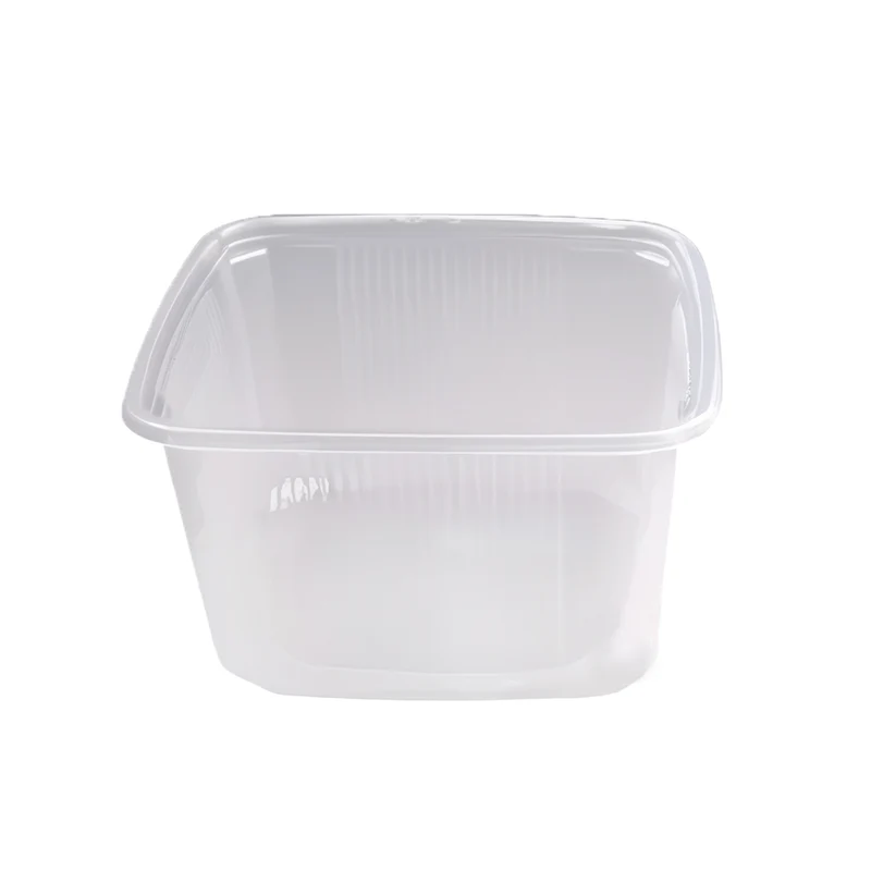 Raviers carrés (micro-ondable) 500ml (50pc)