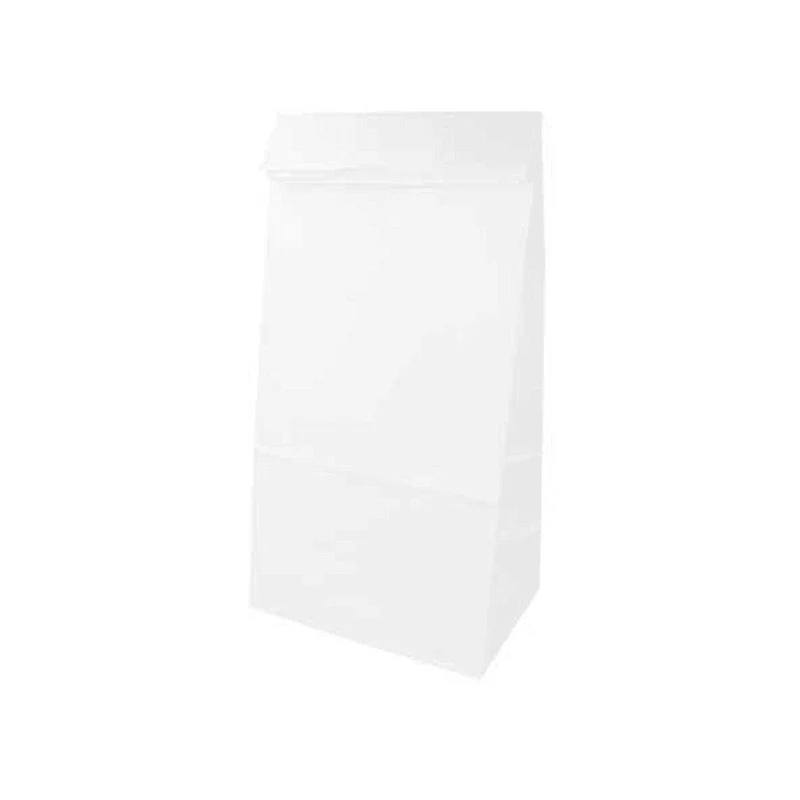 Sacs en cellulose blanc 22+14x37cm sans poignées 500Pc