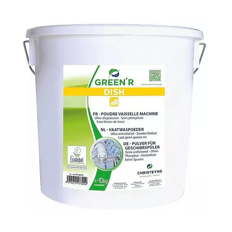 Poudre pour lave-vaisselle écologique ultra-dégraissant (10kg)