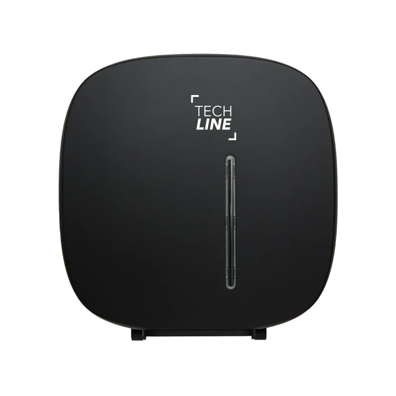 DISTRIBUTEUR DE PAPIER TOILETTE MAXI JUMBO TECHLINE NOIR