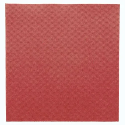 Serviettes de table airlaid 40x40cm bordeaux - 800 pcs