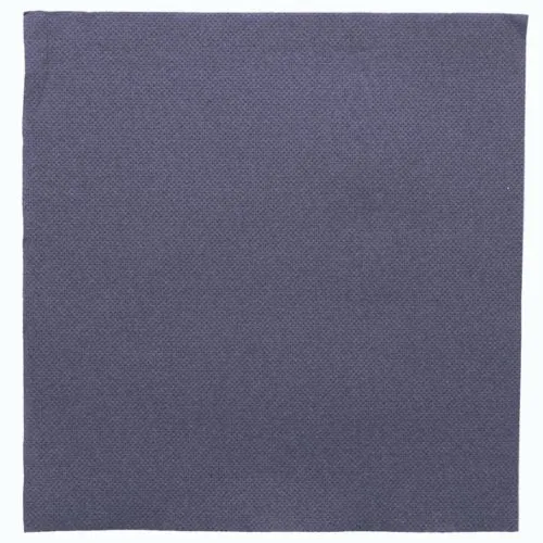 Serviettes de table airlaid 40x40cm bleu - 800 pcs