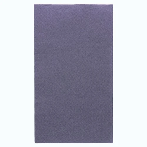 Serviettes de table airlaid 40x40cm bleu 1/8 - 1000 pcs