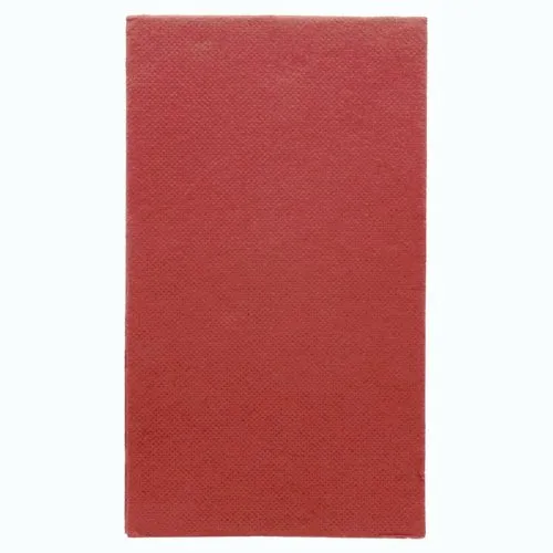 Serviettes de table airlaid 40x40cm bordeaux 1/8 - 1000 pcs